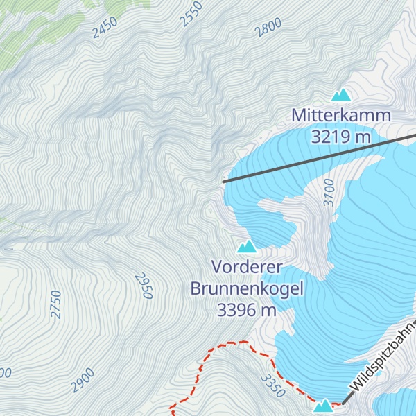 Map of Mitterkopf