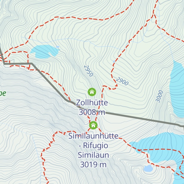 Map of Zollhütte