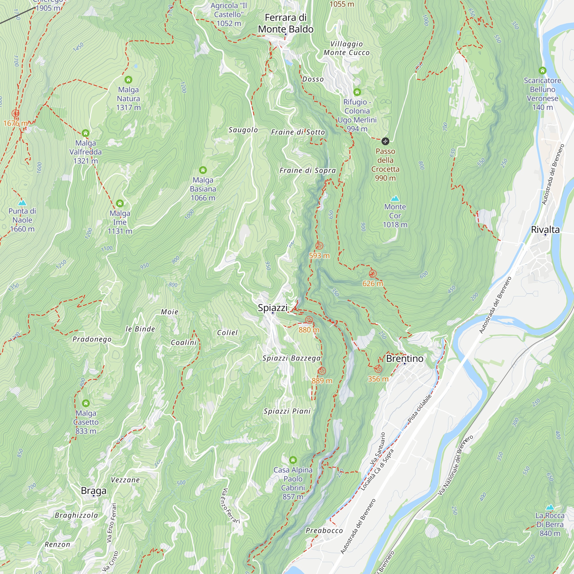 Stella Alpina Hotel map