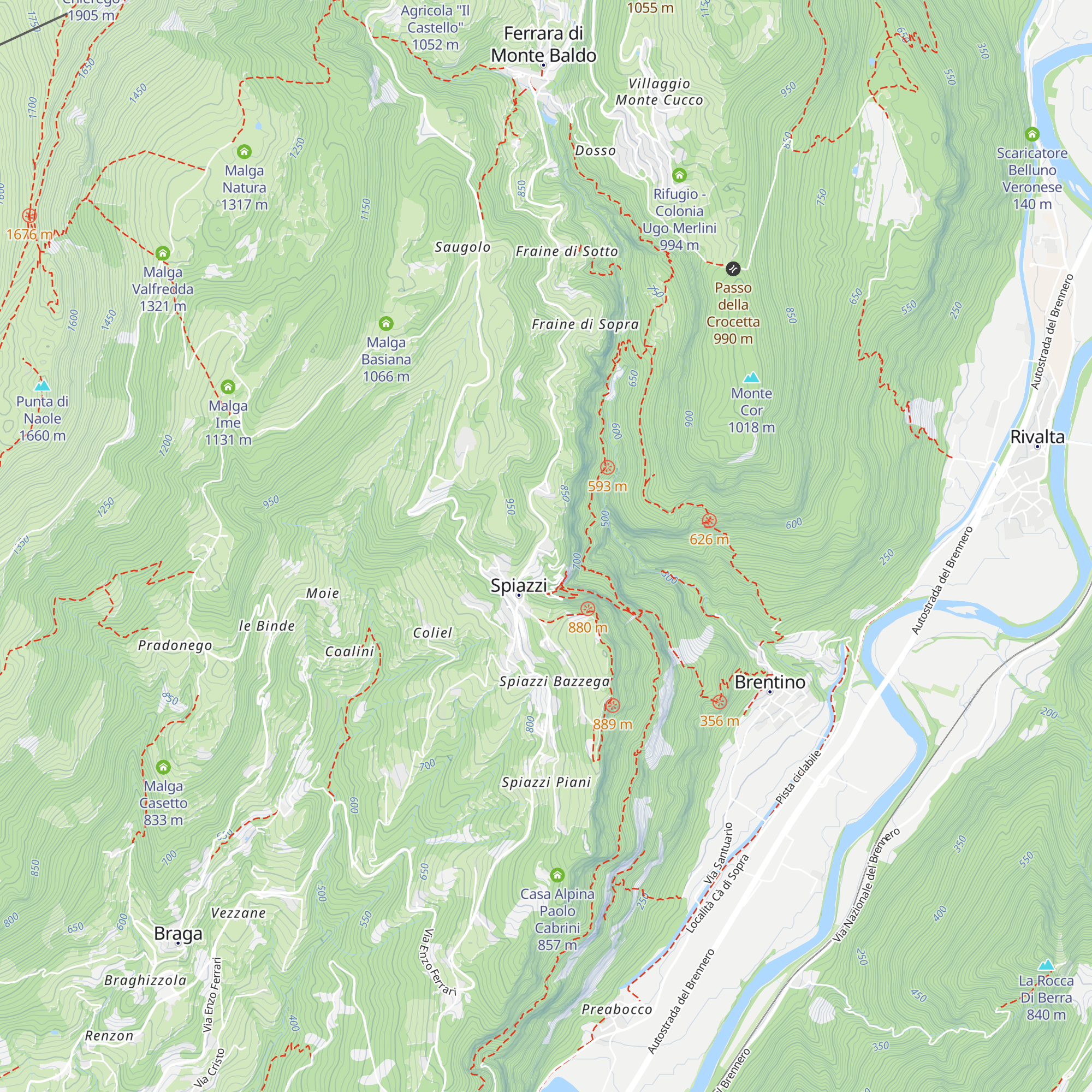 Stella Alpina Hotel map