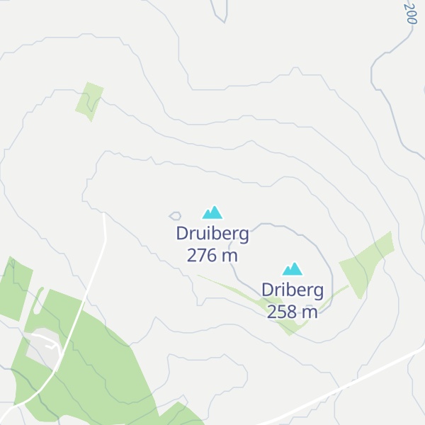 Map of Druiberg