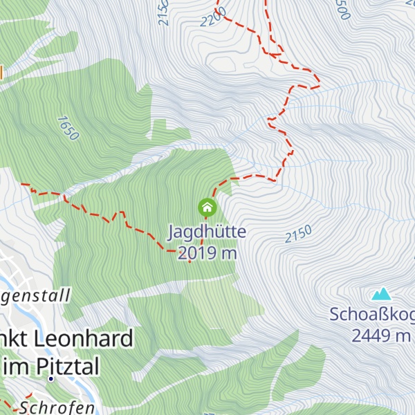 Map of Jagdhütte