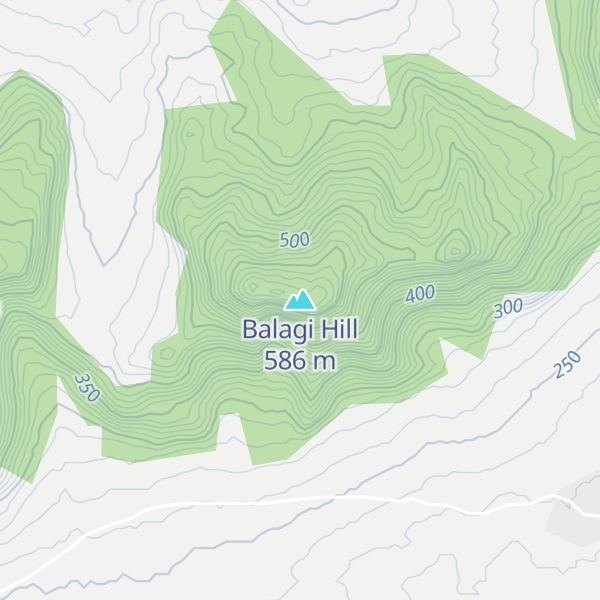 Map of Balagi Hill