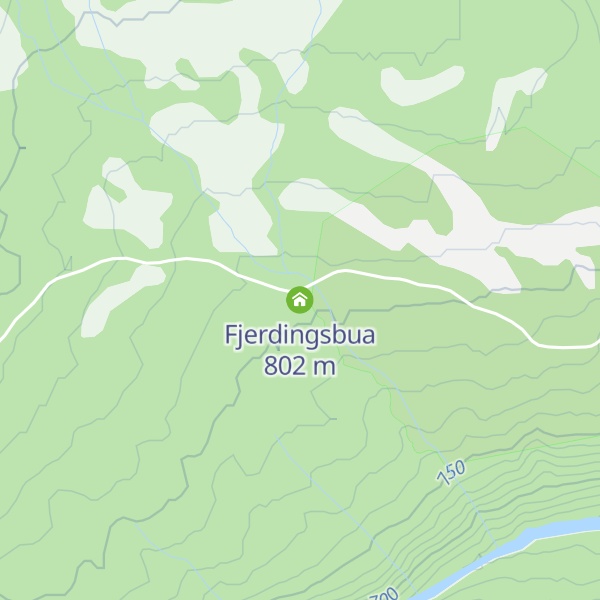 Map of Fjerdingsbua