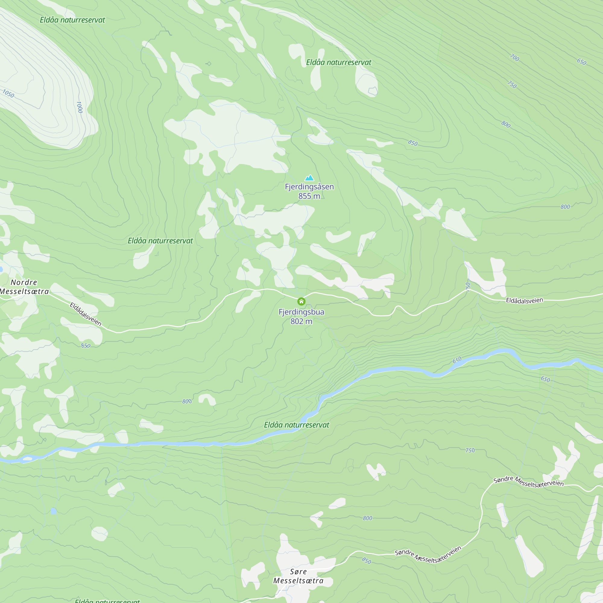 Fjerdingsbua map