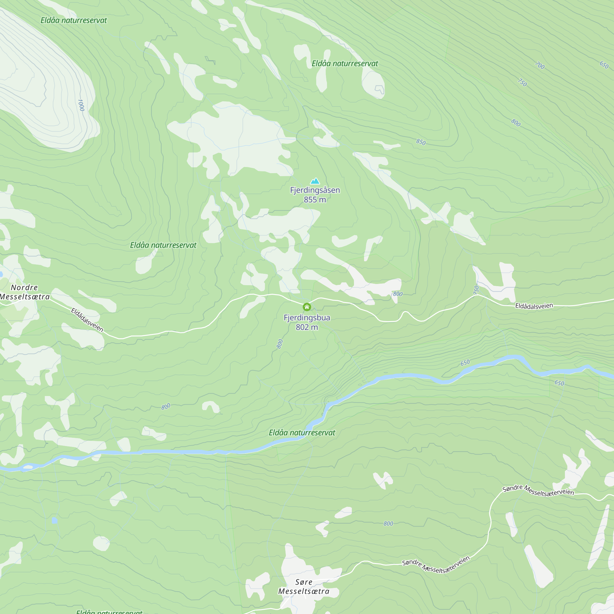 Fjerdingsbua map