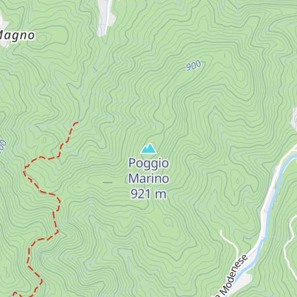 Map of Poggio Marino