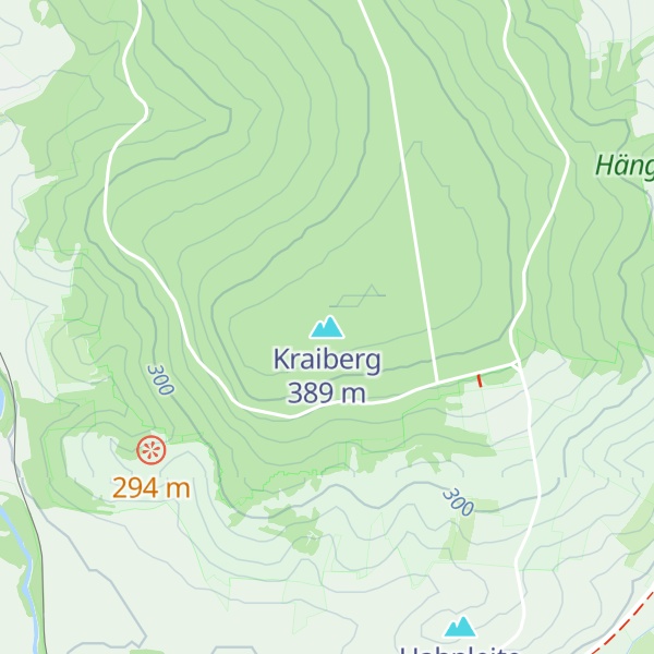 Map of Kraiberg