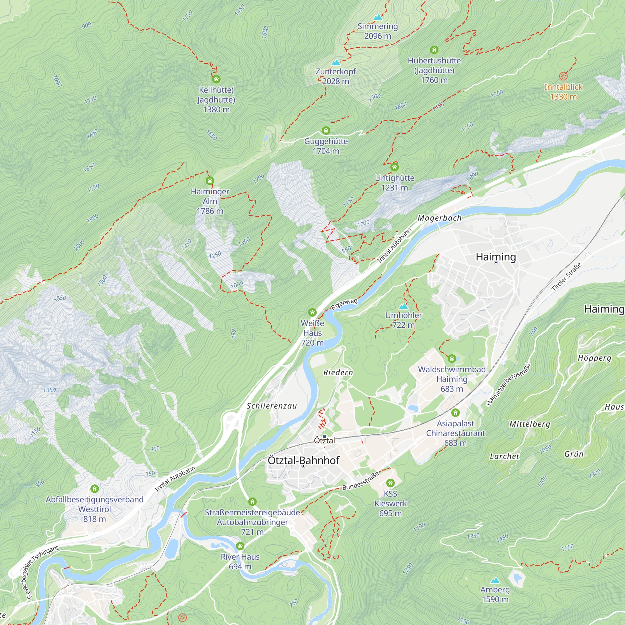 Weiße Haus map