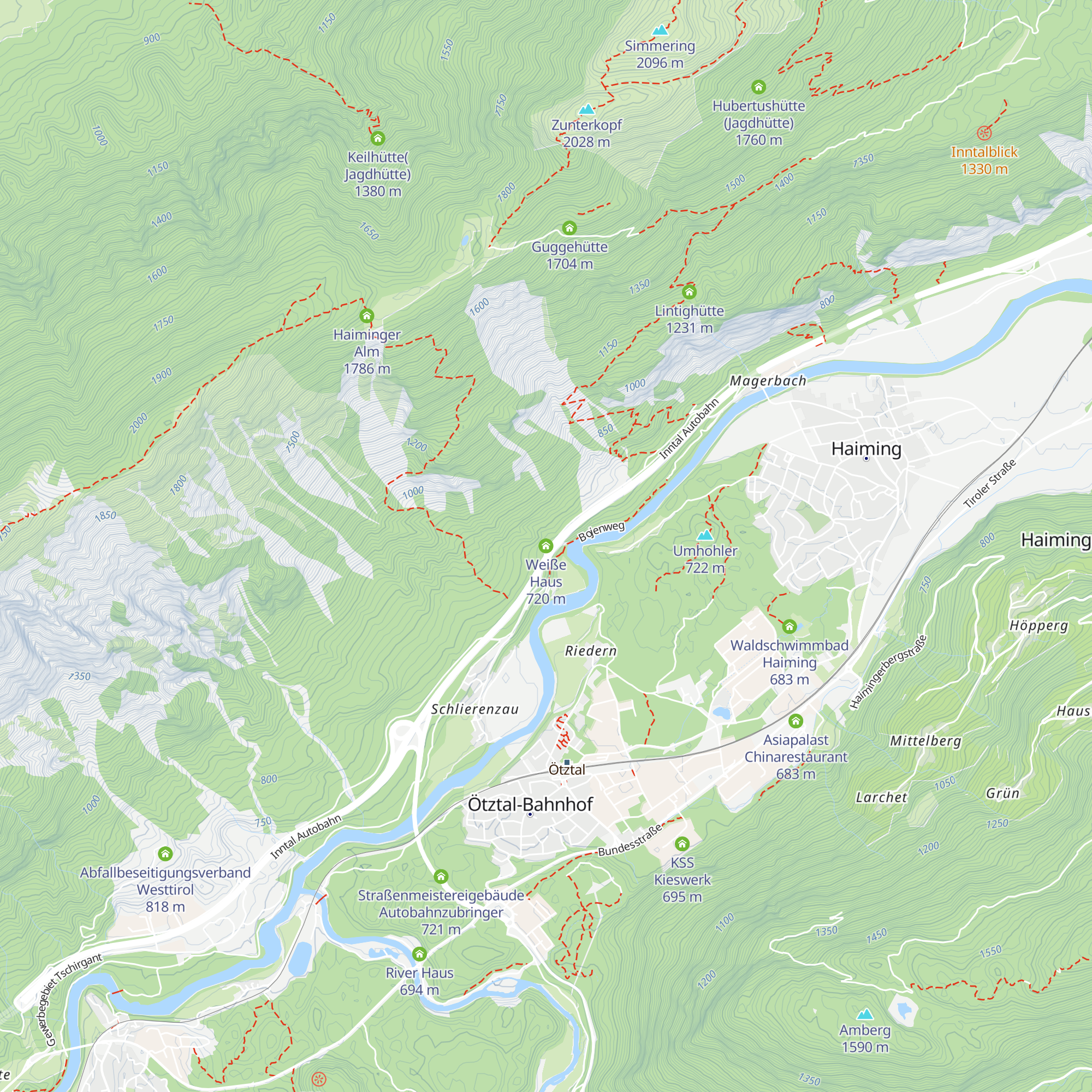 Weiße Haus map