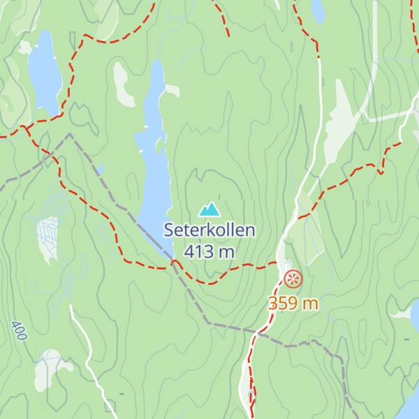 Map of Seterkollen