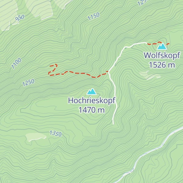 Map of Hochrieskopf