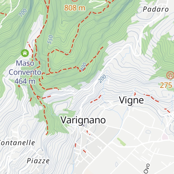 Map of Agriturismo Maso Botes