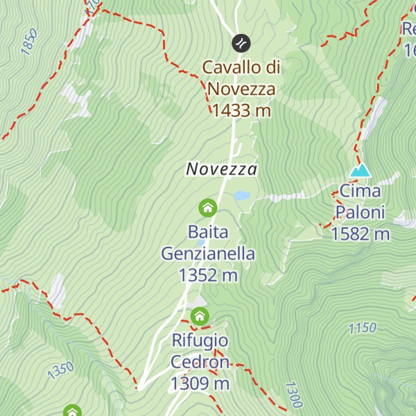 Map of Baita Genzianella