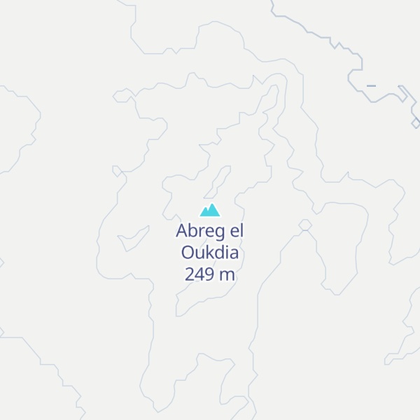 Map of Abreg el Oukdia