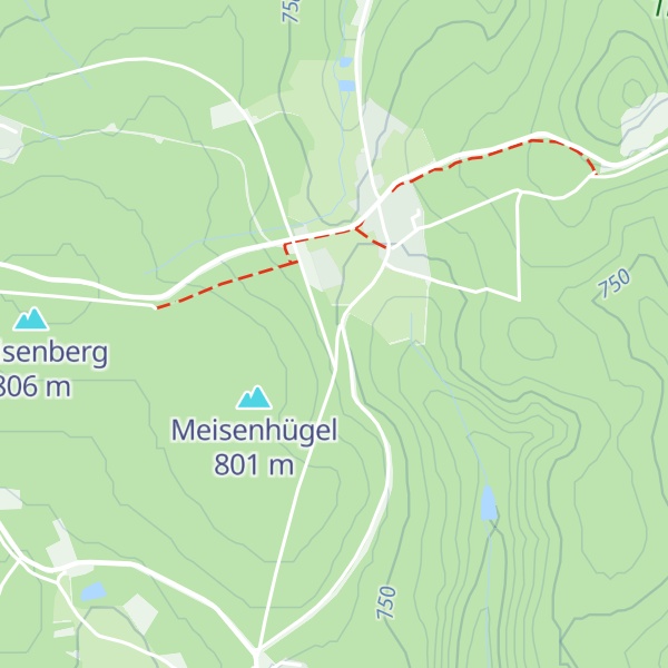 Map of Skihütte Allzunah