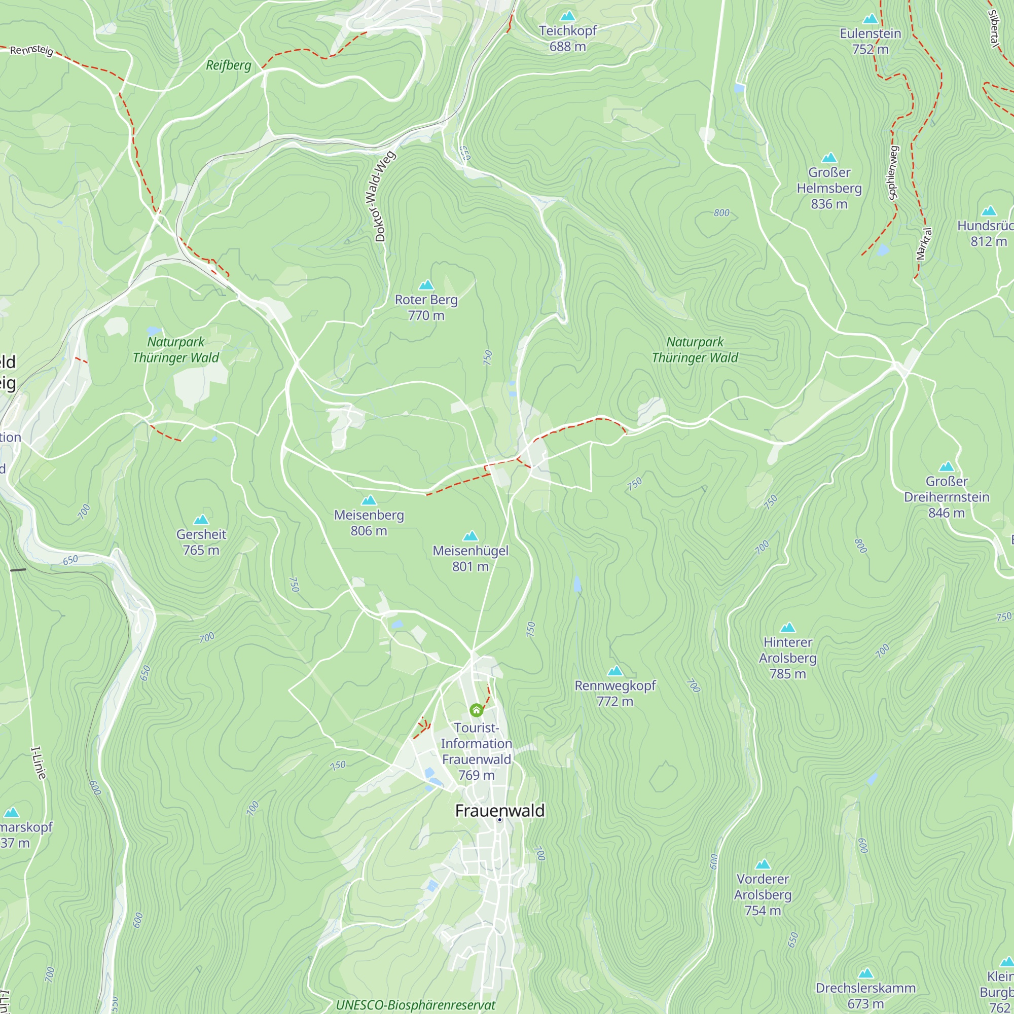 Skihütte Allzunah map
