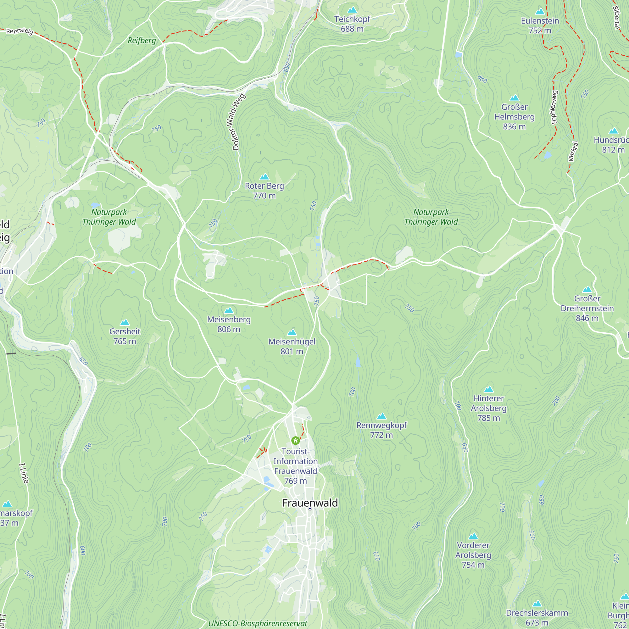 Skihütte Allzunah map