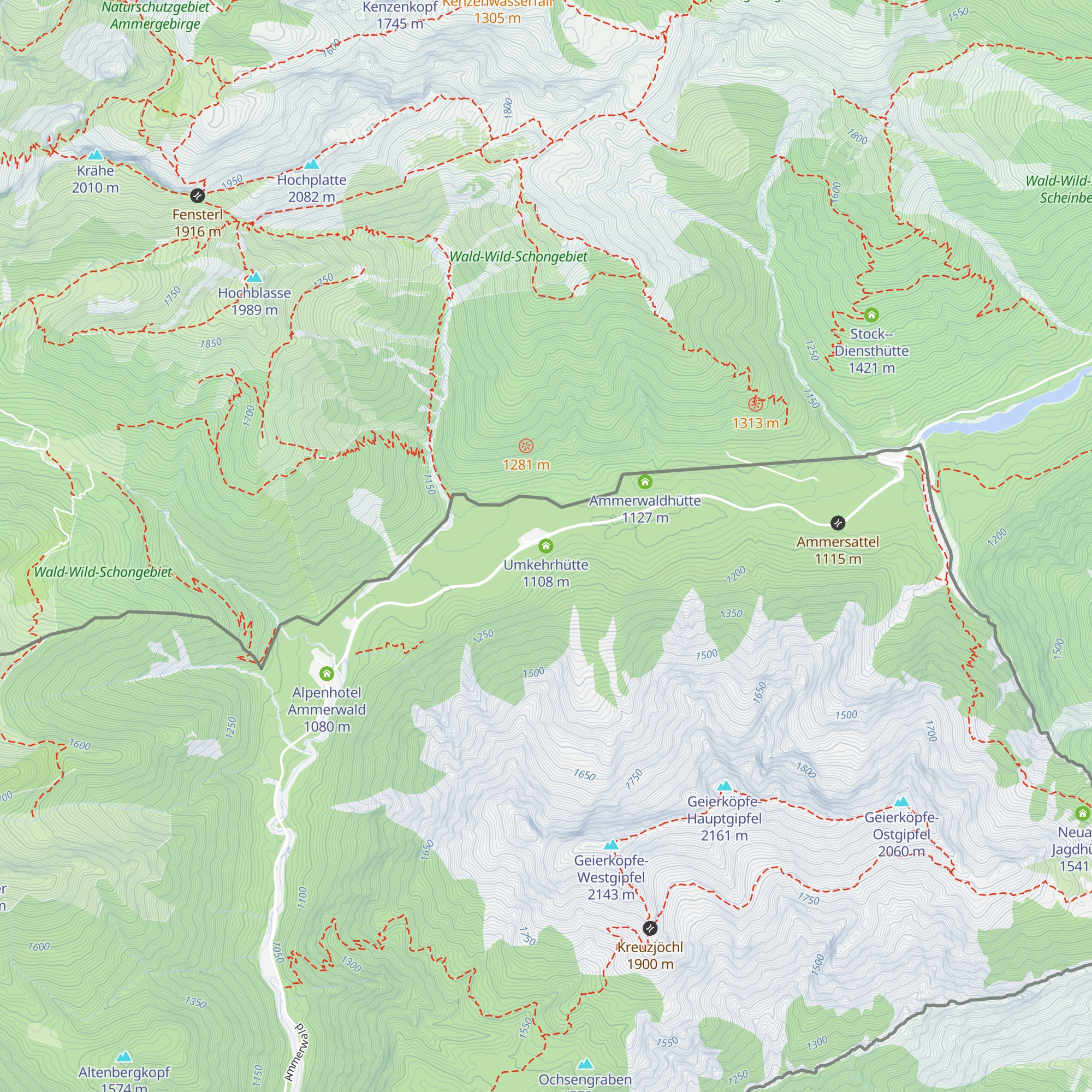 Umkehrhütte map