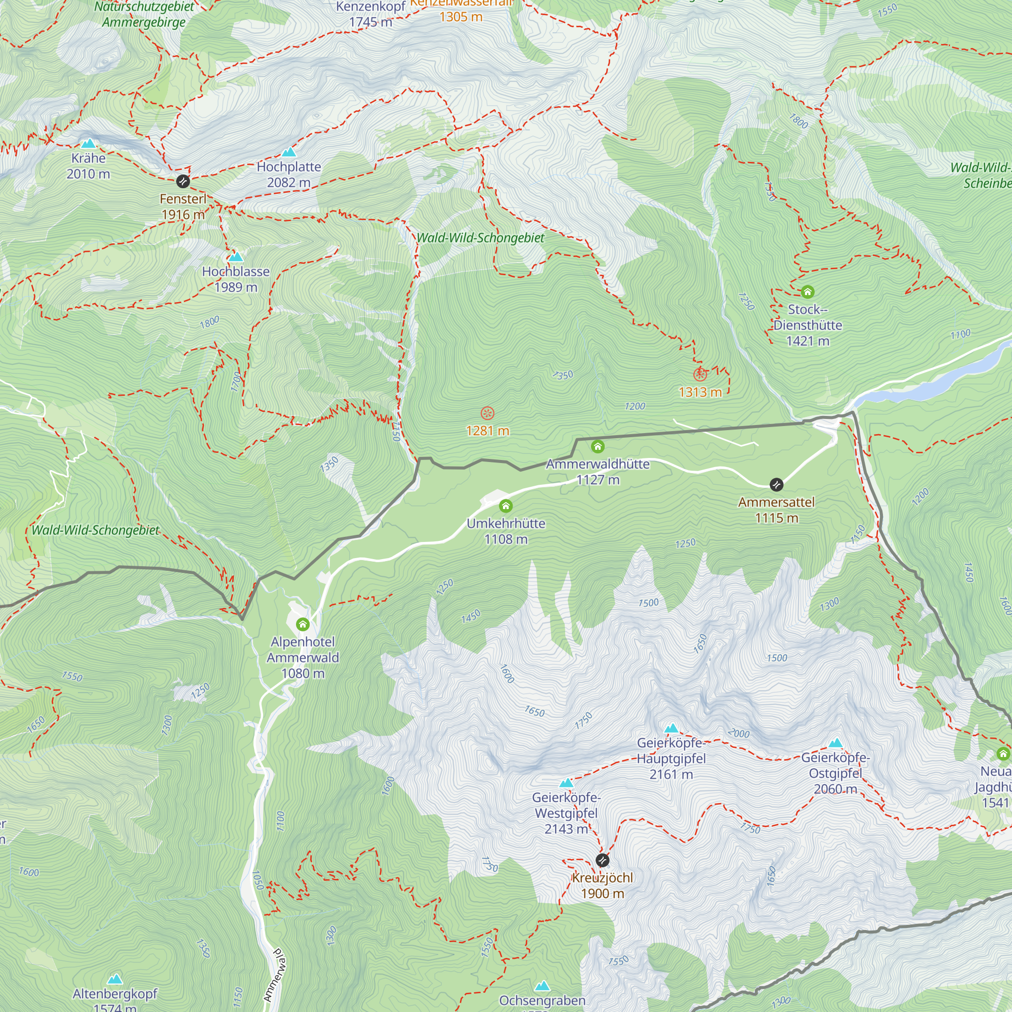 Umkehrhütte map