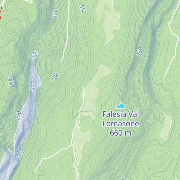 Map of Malga Lomasone