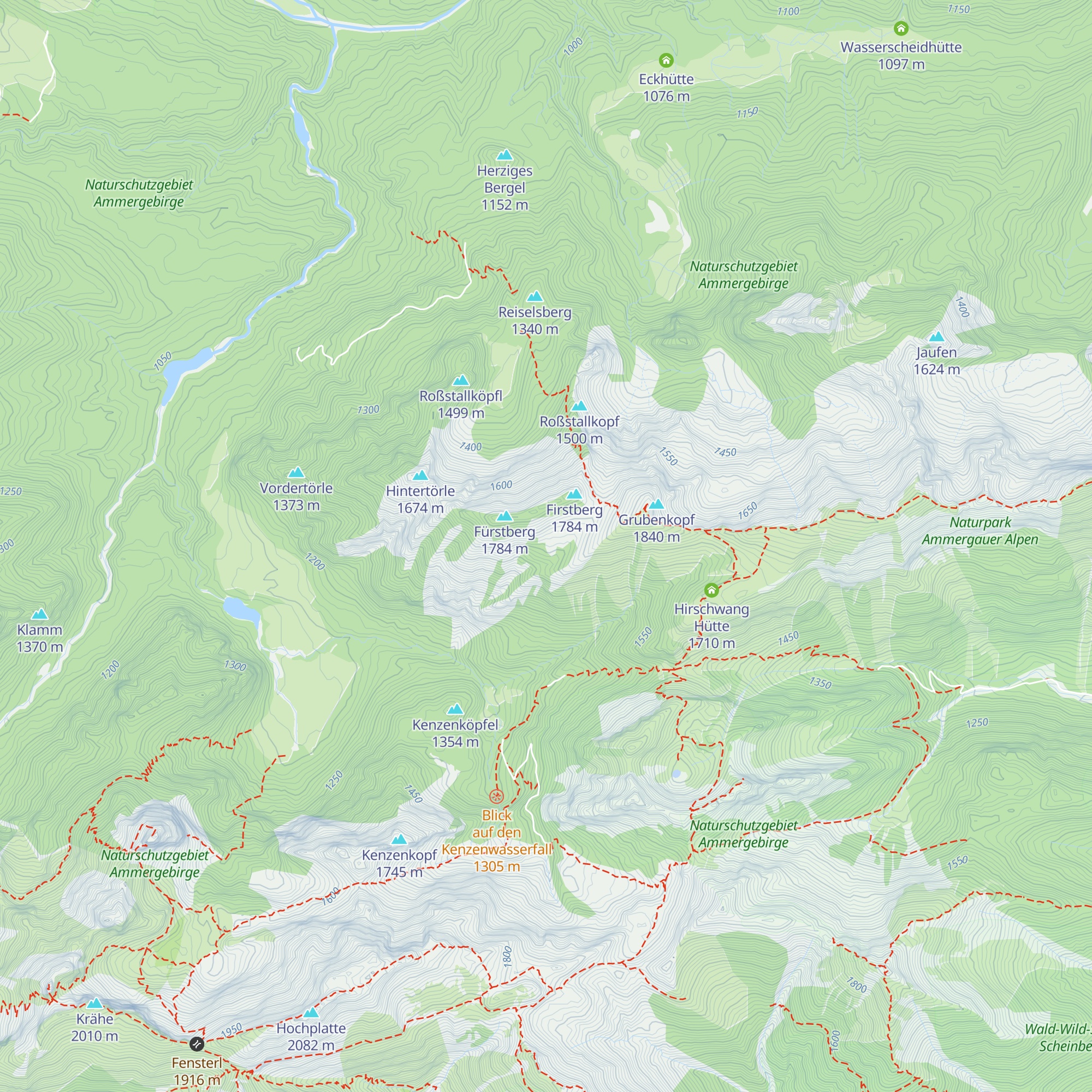 Firstberghütte map