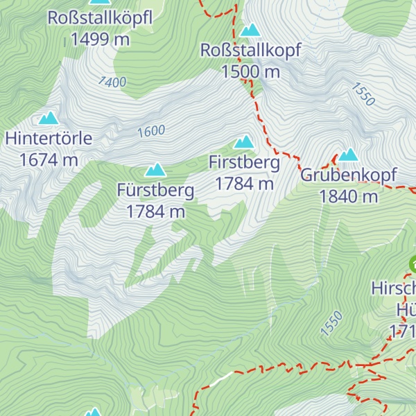 Map of Firstberghütte