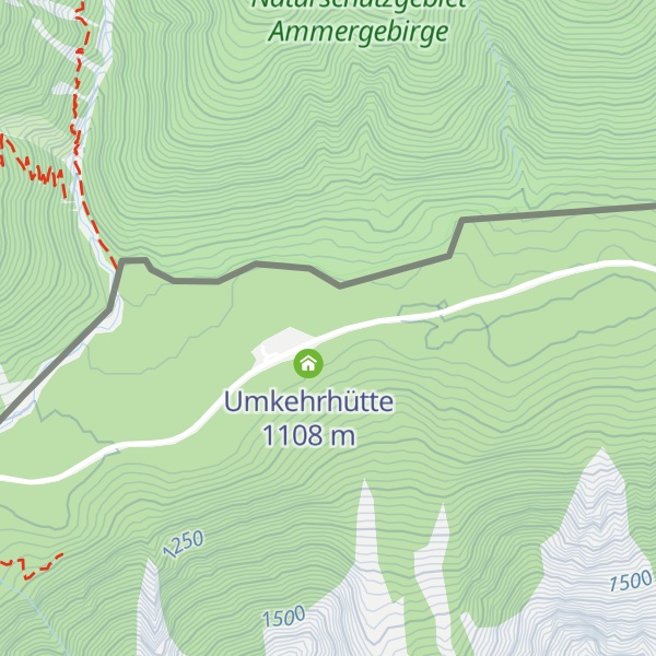 Map of Grenzhaus