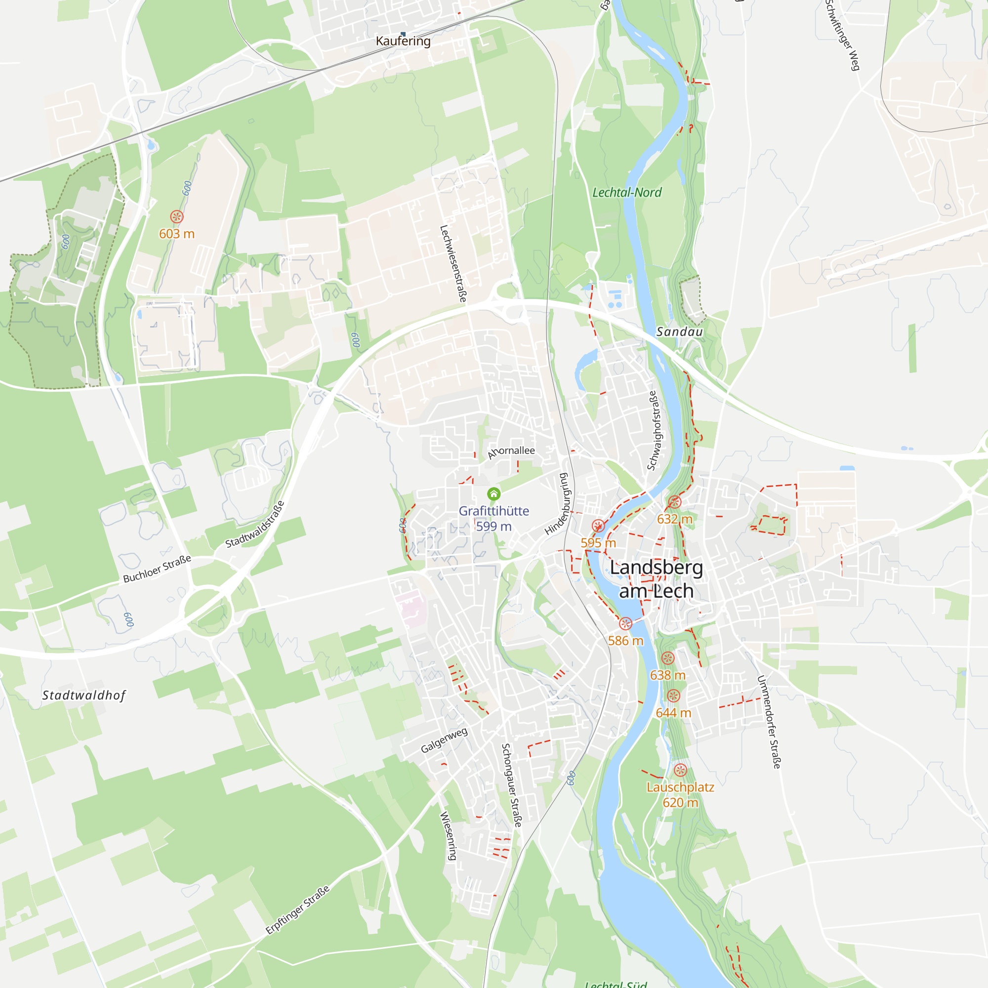 Grafittihütte map