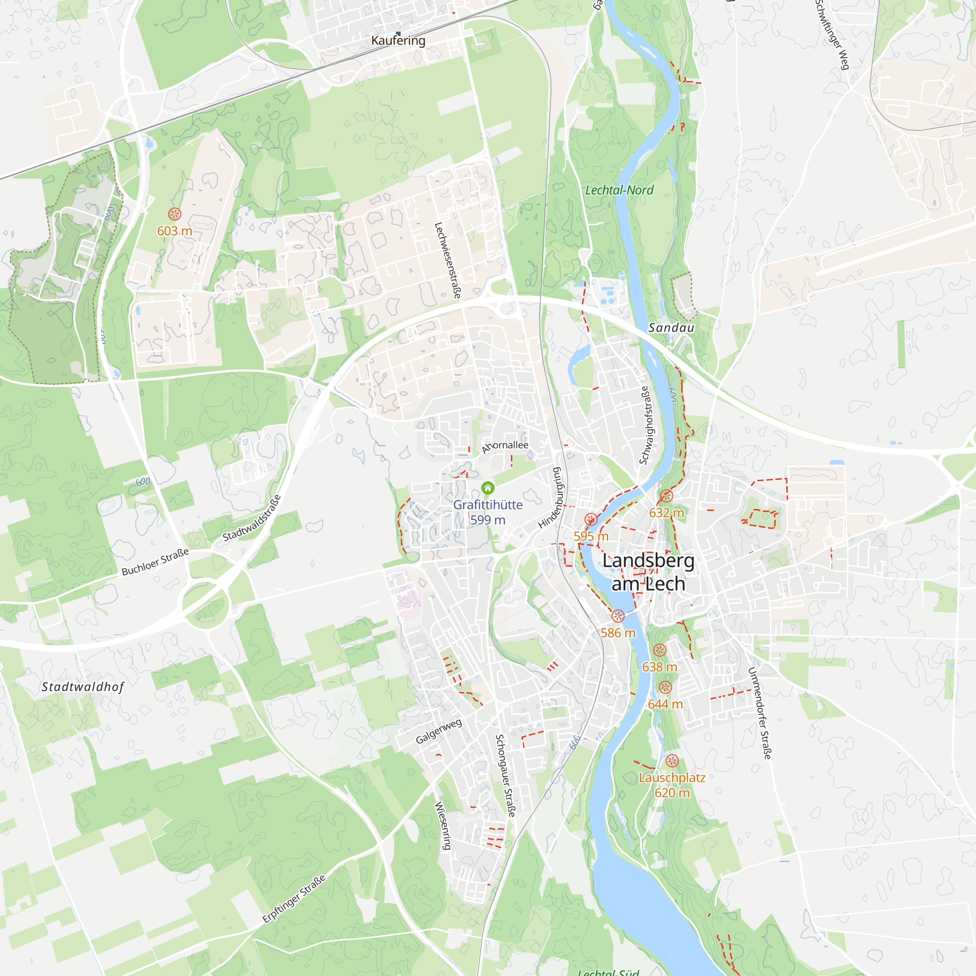 Grafittihütte map