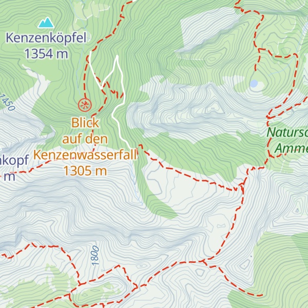 Map of Scheinbergalpe