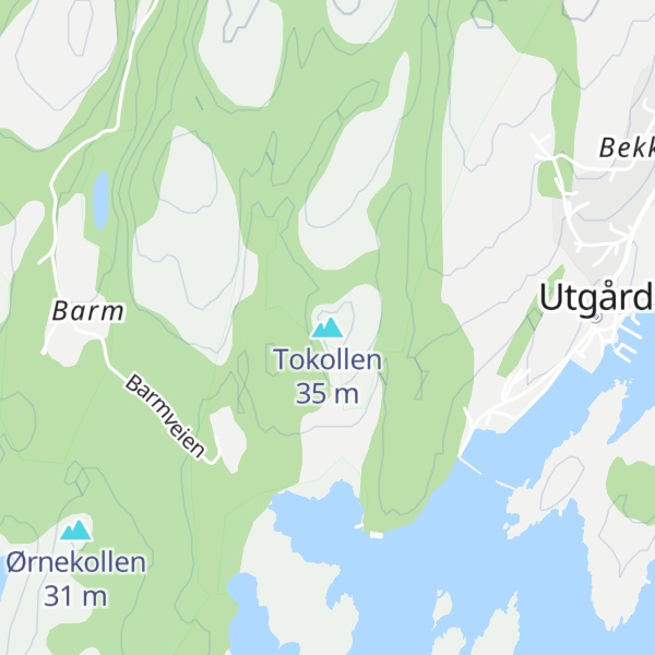 Map of Tokollen