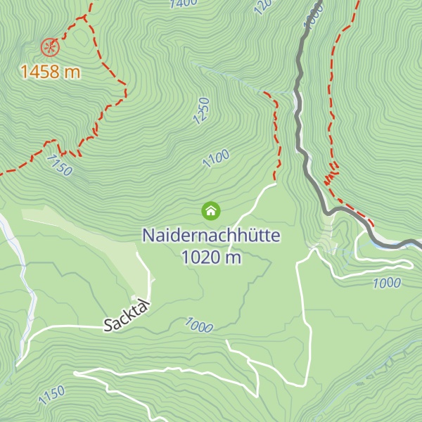 Map of Naidernachhütte