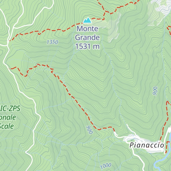 Map of Capanna