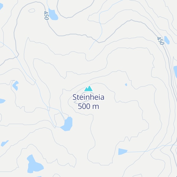 Map of Steinheia