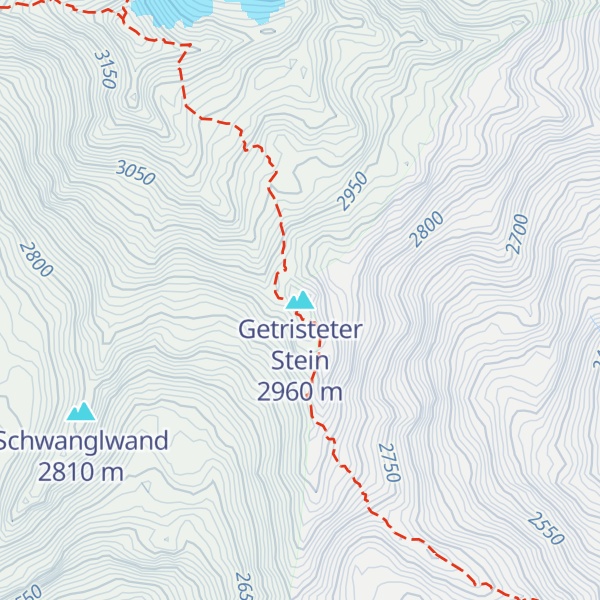 Map of Getristeter Stein