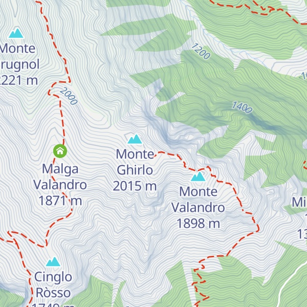 Map of Baita Don Luciano