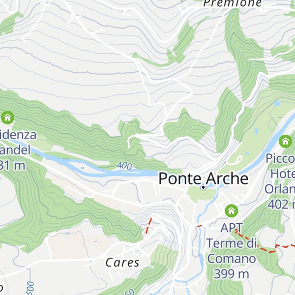 Map of Hotel Flora