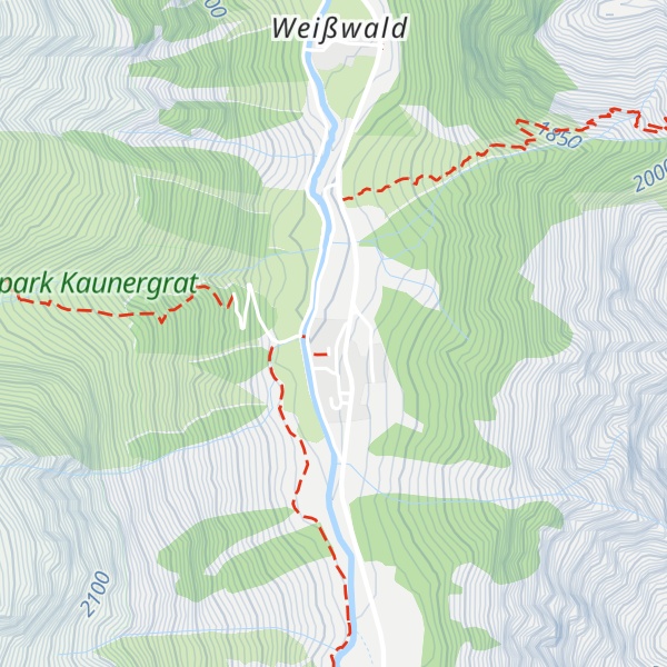 Map of Pension Sonnalm