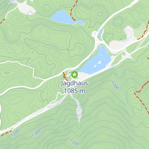 Map of Jagdhaus