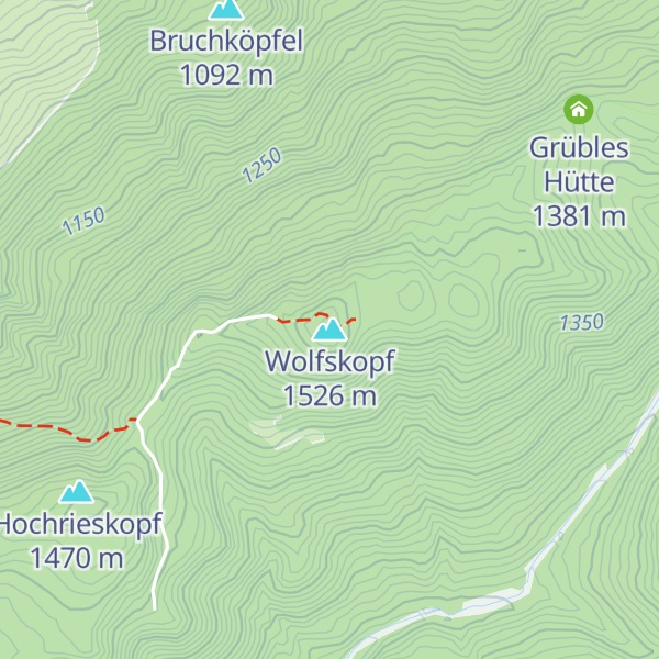 Map of Wolfskopf