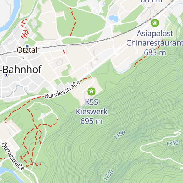 Map of KSS Kieswerk