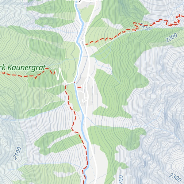 Map of Hotel Sportalm