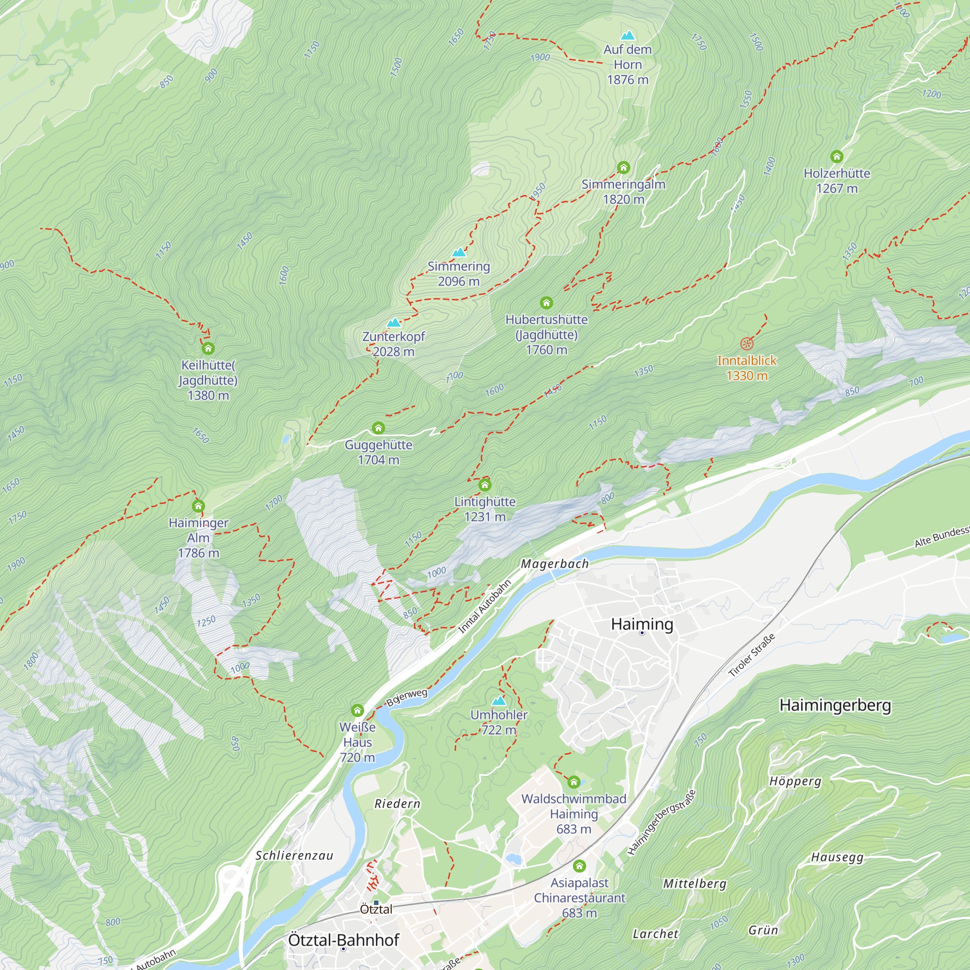 Lintighütte map