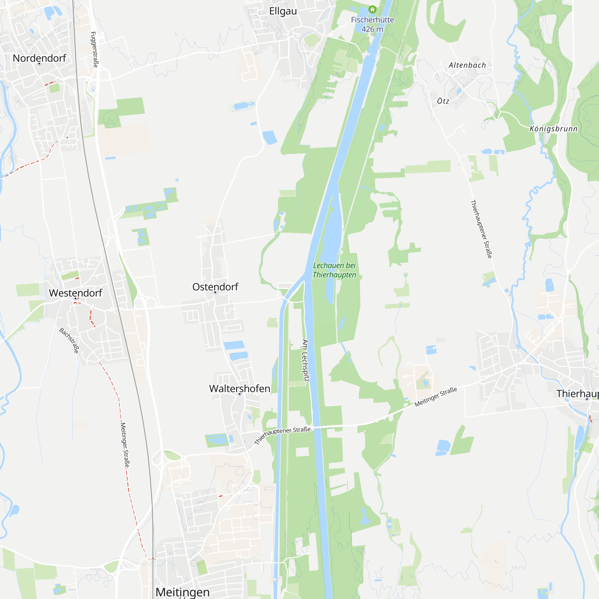 Fischerhütte map
