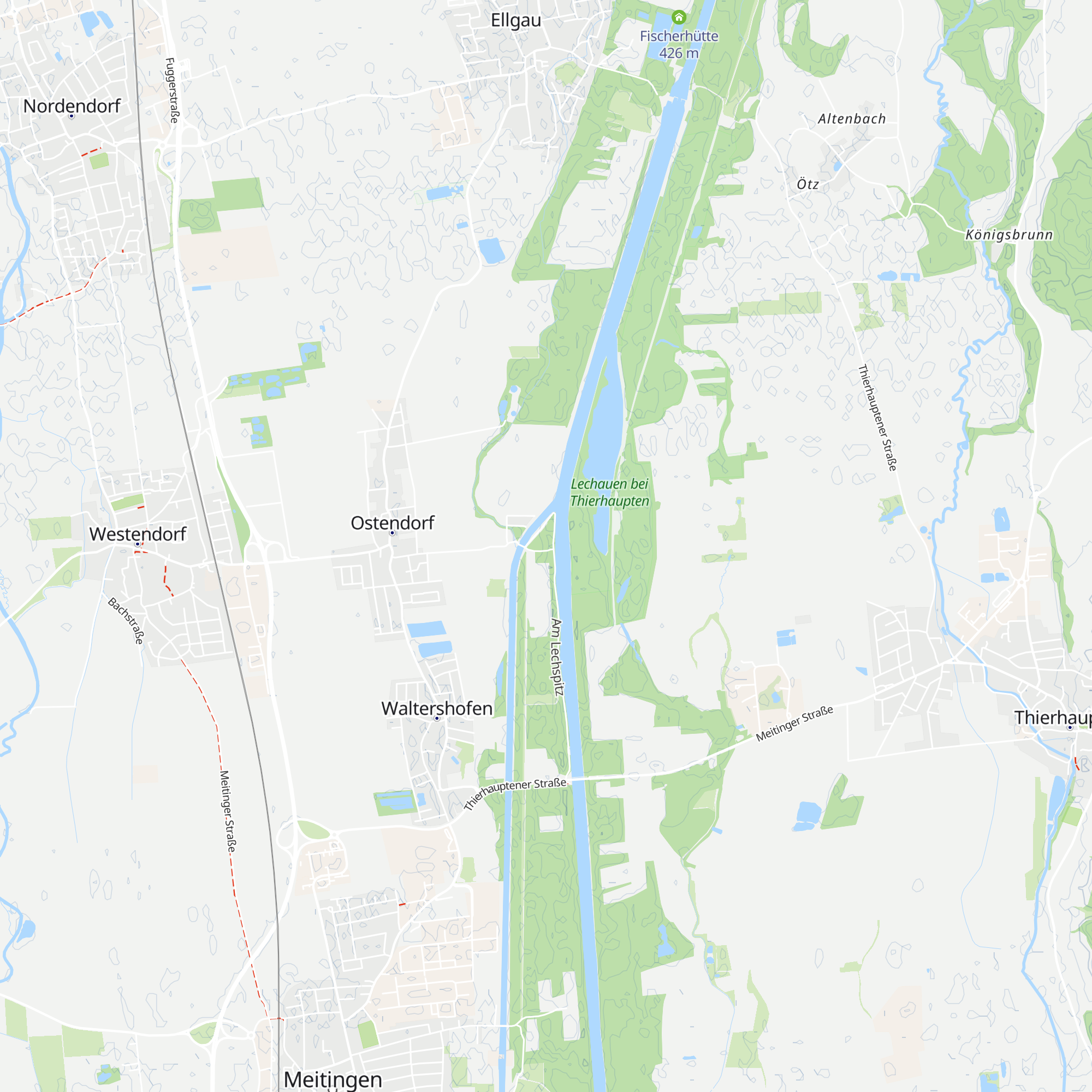 Fischerhütte map