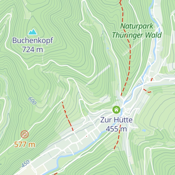 Map of Wanderhütte
