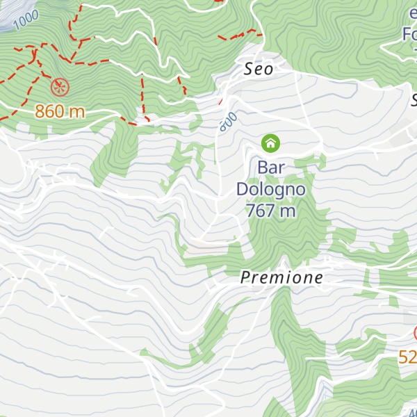 Map of Casa Bianca