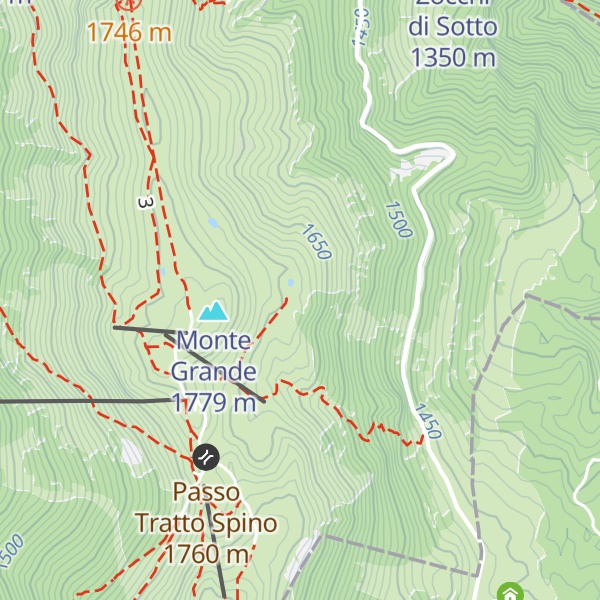 Map of Ex Caserma Guardia di Finanza