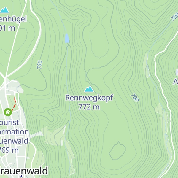 Map of Rennwegkopf